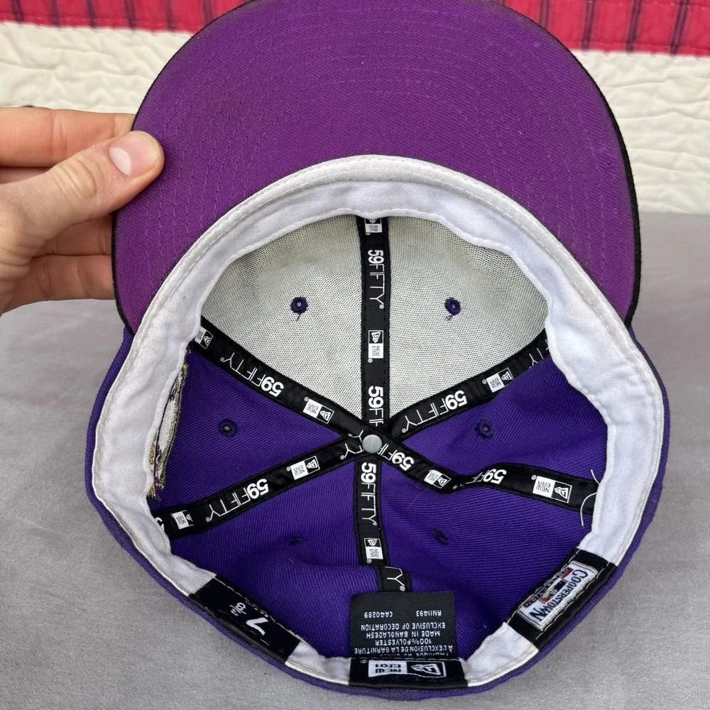 Size 7 3/8 - San Francisco Giants Fitted‎ Hat Crown Royal New Era Exclusive Lids